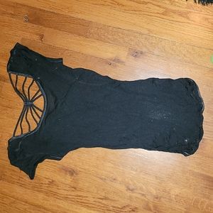 Spider-back charcoal top